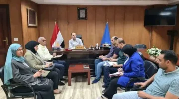 وكيل وزارة الصحة في البحيرة يتولى رئاسة اجتماع تنسيقي لتحديد وحدات المرحلة الثانية لاعتماد الرعاية الصحية الأولية.