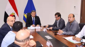 الشهابي يستعرض الوضع الحالي لملف تقنين أراضي الدولة في دمياط