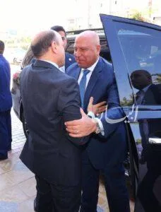 الوزير وعبد المعطى يناقشان طرق تعزيز مجموعة من الملفات التنموية والخدمية الوزير وعبد المعطى يناقشان طرق تعزيز مجموعة من الملفات التنموية والخدمية