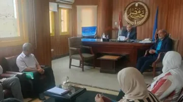 إدارة التنظيم في أسوان تعقد اجتماعًا تنسيقيًا لإنجاز عملية الترقيات.