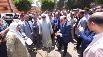 محافظ كفر الشيخ يدشن مبادرة لزراعة 1000 شجرة مثمرة في قرية سنهور المدينة بالتعاون مع جامعة الأزهر