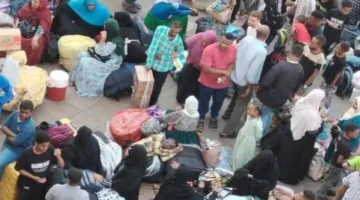 بداية وصول السودانيين إلى محطة مصر لركوب القطار المتجه نحو أسوان
