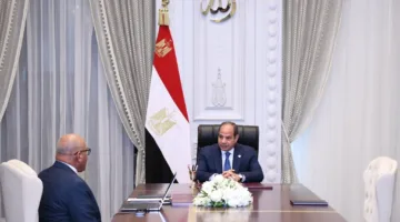 الرئيس عبد الفتاح السيسي يلتقي برئيس مجلس إدارة الهيئة العربية للتصنيع.