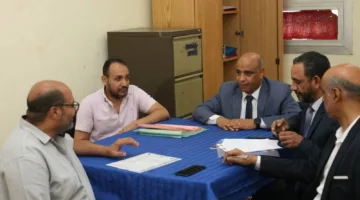 لجنة من المجلس الأعلى للجامعات لمتابعة امتحانات القدرات في كلية علوم الرياضة بجامعة جنوب الوادي