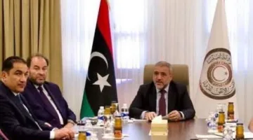 المرشح للرئاسة الليبية “عصام أبو زريبة” يلتقي بالمشري في طرابلس