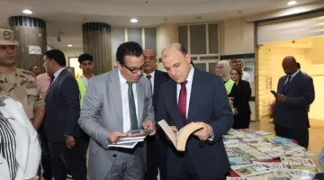 محافظ كفر الشيخ يزور معرض الكتاب بالمركز الثقافي خلال احتفالات ذكرى ثورة 23 يوليو