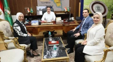 تعزيز الشراكة الرقمية بين محافظة المنوفية ومركز الابتكار التكنولوجي