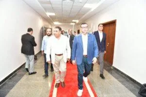 وزير الإسكان ومحافظ الدقهلية يراقبان تقدم مشاريع مدينة المنصورة الجديدة