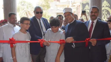 محافظ الغربية يدشّن مسجد آل الجابر بعد تجديده وتوسيعه بتمويل ذاتي يزيد عن 10 ملايين جنيه