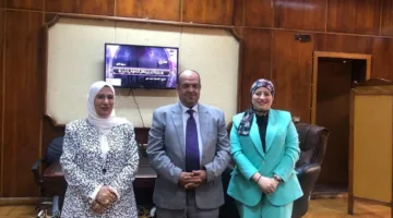 توقيع اتفاقية تعاون بين كلية الخدمة الاجتماعية ومؤسسة النداء في موقع مصنع الغزل والنسيج