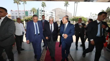 محافظ كفر الشيخ يستقبل وزير التعليم العالي لمناقشة عدة قضايا خلال زيارته للجامعة