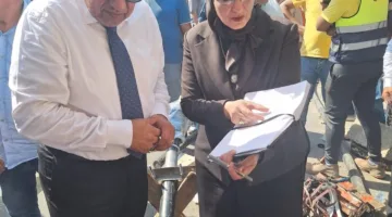 وزير الكهرباء يتفقد إصلاح عطل الكابل الأرضي قرب محطة مترو ساقية مكي في الجيزة