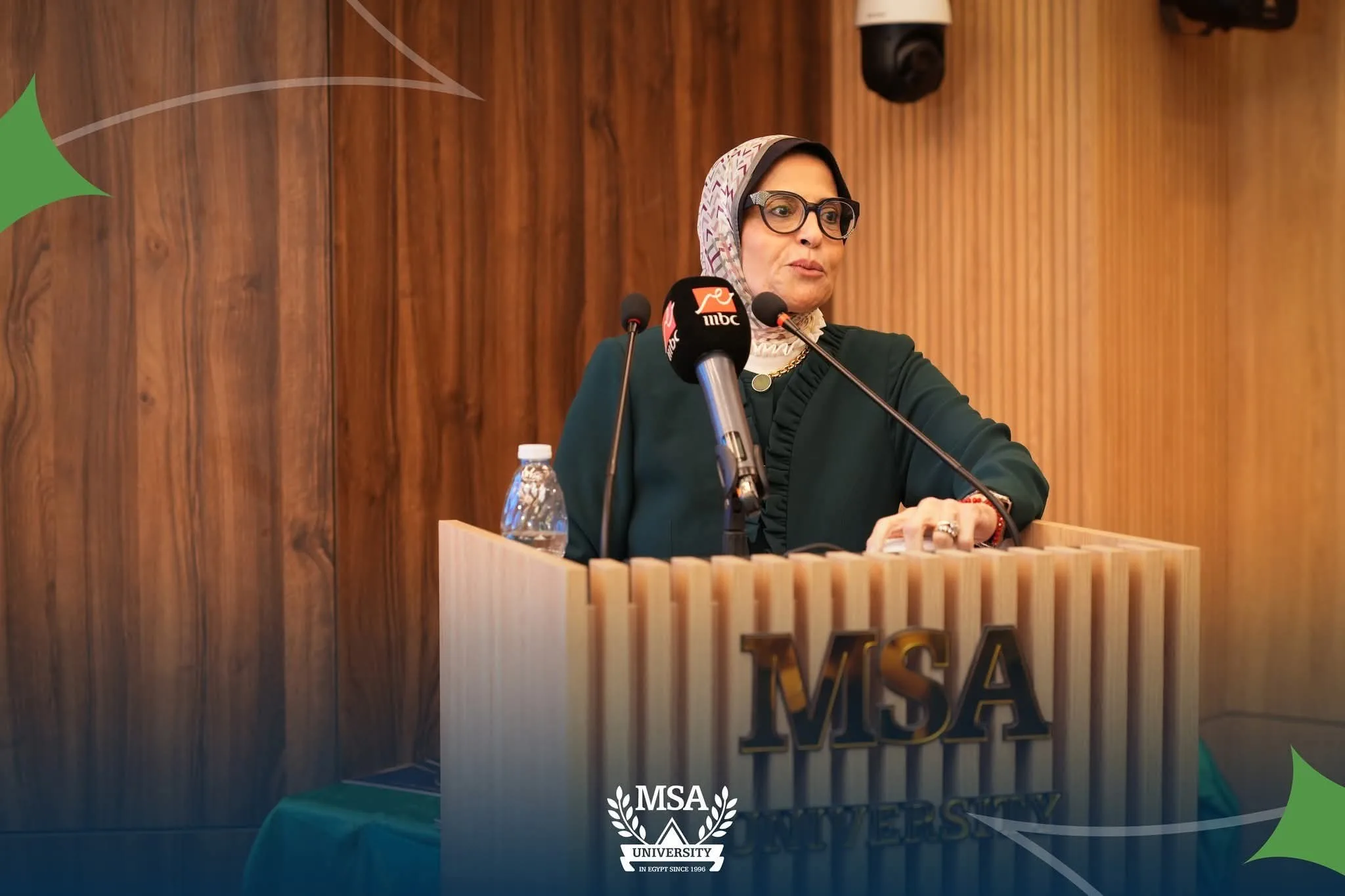 كلية الإعلام في جامعة MSA تنتقل للاحتفال بمشاريع التخرج وتكرم الراحل الأستاذ الدكتور خيري عبد الحميد.