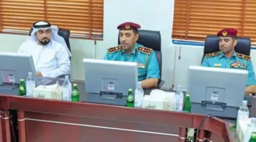 “شرطة عجمان” تعرض تجاربها المتميزة في خدمة العملاء لوفد الهيئة العامة للمعاشات
