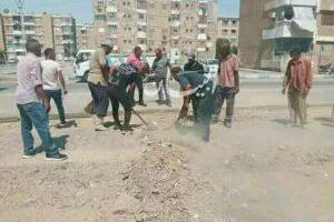 حي الأربعين يستمر في تنفيذ حملات النظافة في المجتمعات السكنية بالسويس