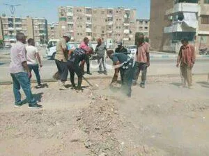 حي الأربعين يستمر في تنفيذ حملات النظافة في المجتمعات السكنية بالسويس