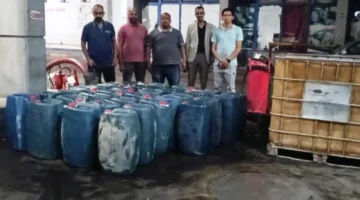 نتائج جهود الهيئة المصرية العامة للبترول ومديرية التموين في ضبط 1.5 مليون لتر من السولار