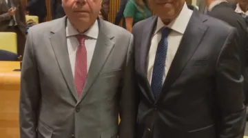 وزير الخارجية ووزير الهجرة يجتمعان مع نظيره البرازيلي