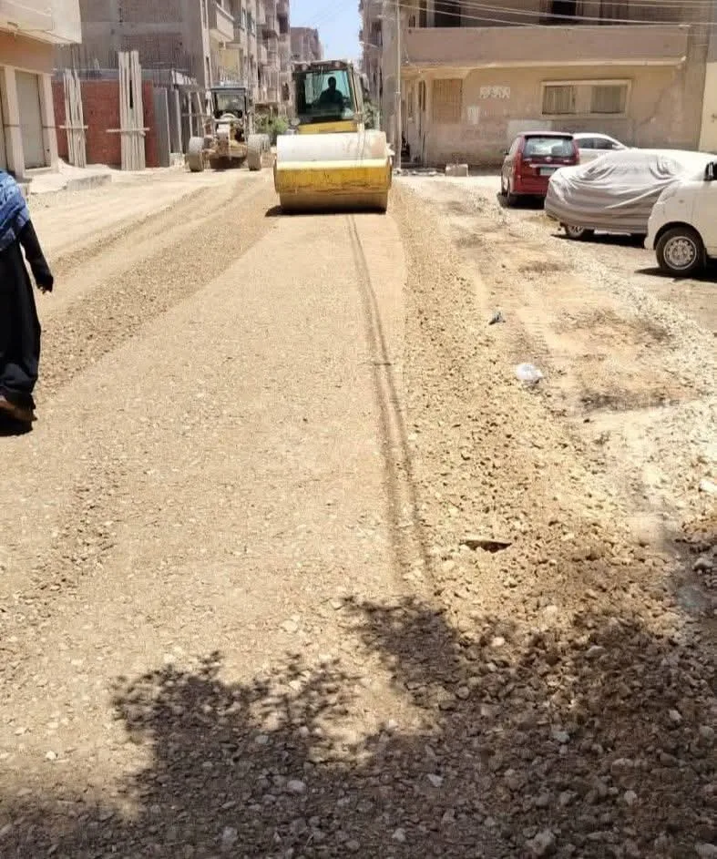 مديرية الطرق والنقل في المحافظة تراقب تنفيذ الخطة الاستثمارية في مدينة كفر شكر