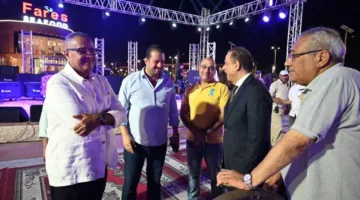 محافظ جنوب سيناء يراجع التحضيرات النهائية لاحتفال تكريم الطلاب الأوائل والمتميزين رياضيًا في شرم الشيخ