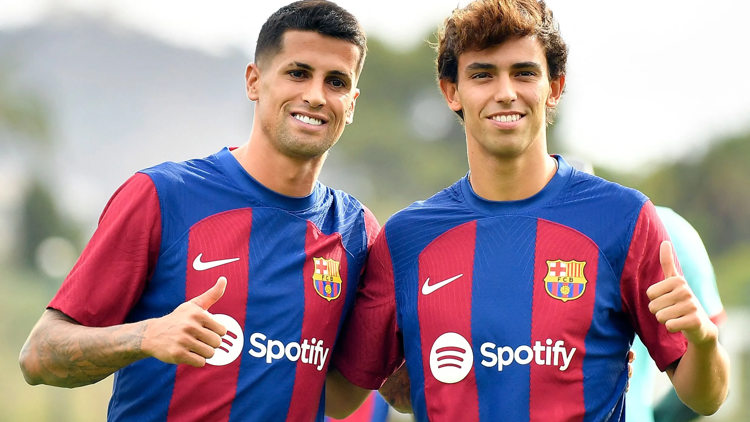 فيليكس وكانسيلو: من صداقة برشلونة والبرتغال إلى مواجهة المنافسين في روشن.