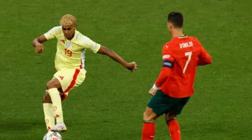 ابن رونالدو: يامال يتفوق على والدي