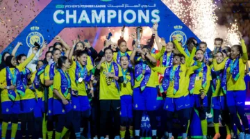 فريق النصر النسائي يدخل المنافسة في المرحلة التمهيدية لبطولة دوري أبطال آسيا للسيدات.
