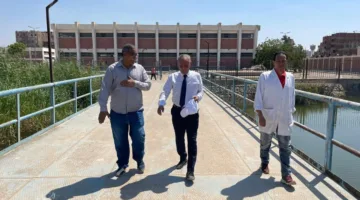 رئيس شركة مياه أسيوط يزور مشروعات مياه وصرف صحي في القرى الجنوبية في إطار مبادرة “حياة كريمة”