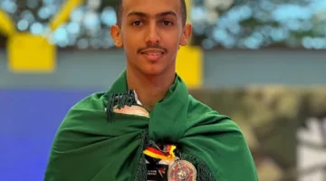 البطل السعودي رياض حمدي يحصد الميدالية الفضية في بطولة العالم للتايكواندو العسكري.. والمنتخب يحتل المركز الثالث عالميًا