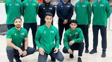 فريق التايكوندو يشارك في البطولة العالمية للجامعات