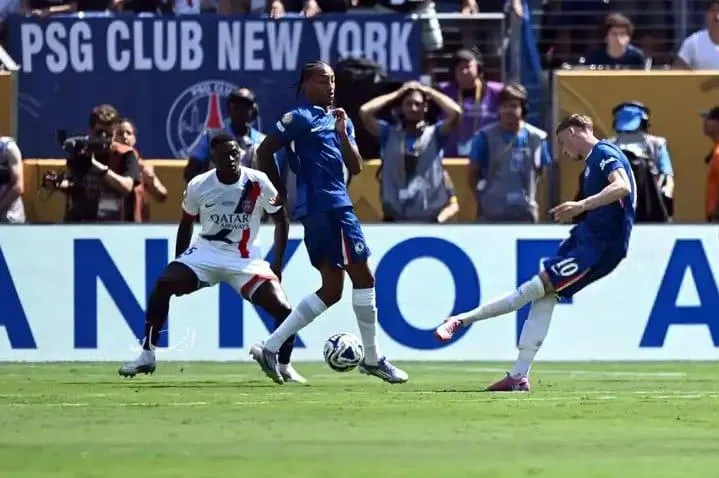 تشيلسي يحقق إنجاز المونديال ويتوج بلقب كأس العالم للأندية بفوزه على باريس سان جيرمان تشيلسي يحقق إنجاز المونديال ويتوج بلقب كأس العالم للأندية بفوزه على باريس سان جيرمان