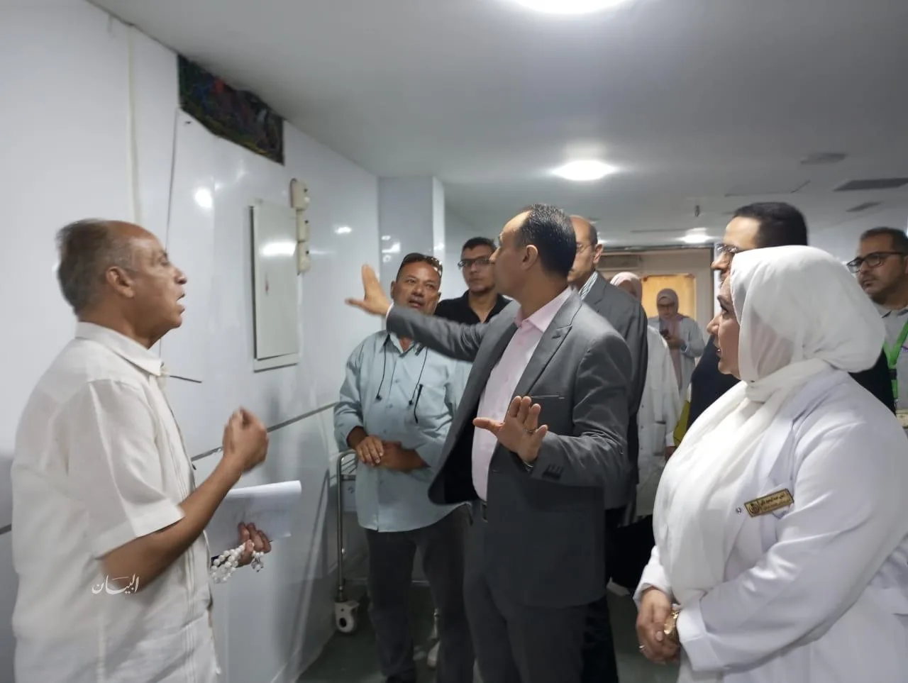 وكيل وزارة الصحة في الشرقية يزور مستشفى القنايات المركزي