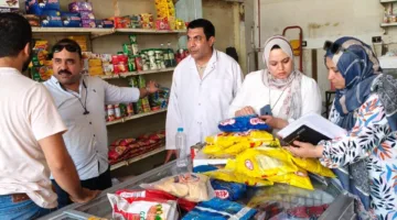 مديرية التموين بالشرفية تطلق حملات لمراقبة الأسواق في مدينة العاشر من رمضان