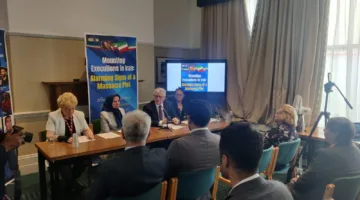 مؤتمر صحفي بالبرلمان البريطاني ينبه إلى خطر وقوع مذبحة جديدة للسجناء السياسيين في إيران
