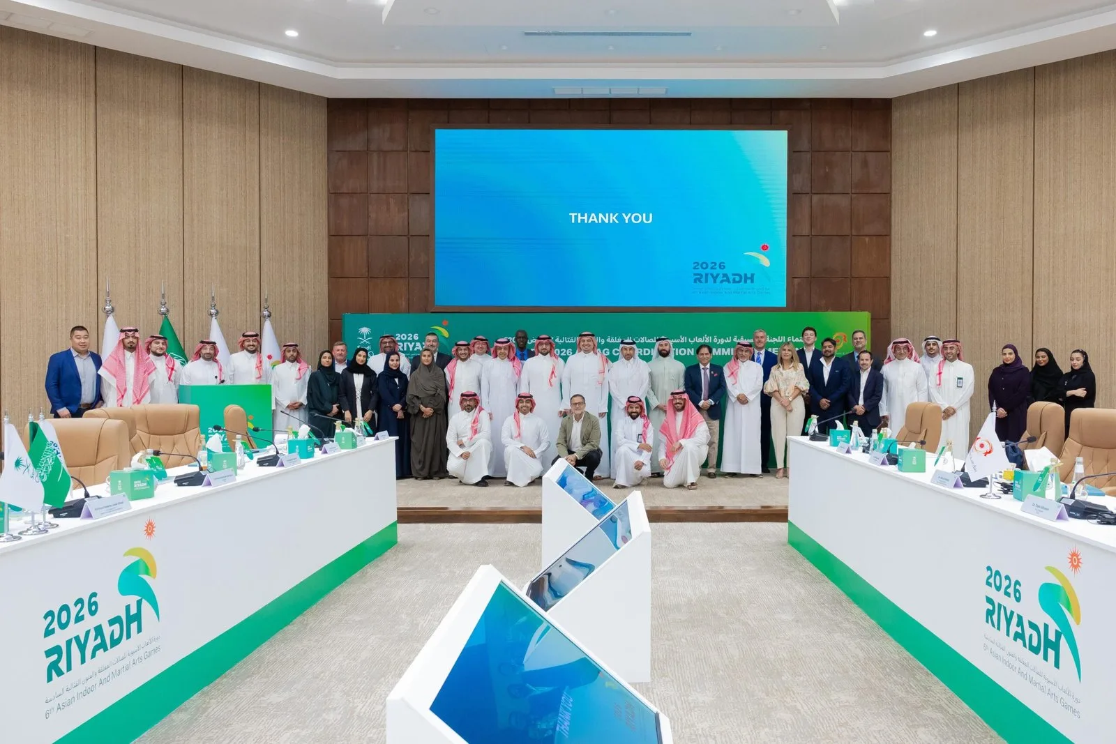 لجنة التنسيق الآسيوية تراجع استعدادات الرياض لاستضافة ألعاب الصالات المغلقة والفنون القتالية 2026