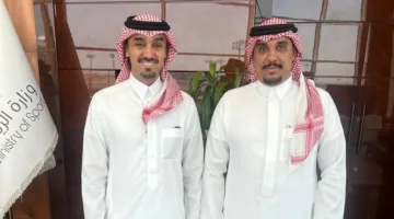 وزير الرياضة يلتقي برئيس نادي الجيل