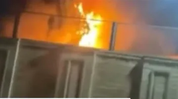 نشوب حريق في ورشة السكك الحديدية بمدينة الزقازيق في الشرقية