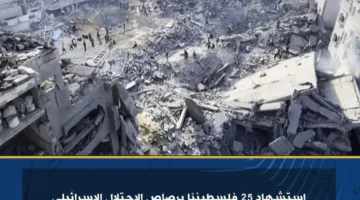 مقتل 25 فلسطينيًا برصاص الاحتلال الإسرائيلي في شمال رفح جنوب قطاع غزة