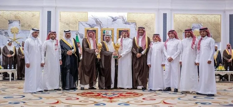 أمير القصيم يلتقي الأندية الرياضية في المنطقة التي حققت نجاحات في عام 2025م أمير القصيم يلتقي الأندية الرياضية في المنطقة التي حققت نجاحات في عام 2025م