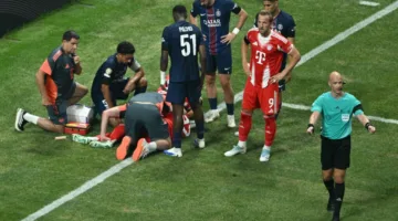 تشخيص إصابة جمال موسيالا الخطيرة ومدة غيابه عن الملاعب