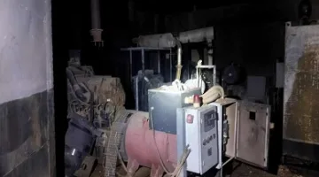 إخماد حريق في مولد كهربائي بقرية الثمانين في الوادي الجديد وتقديم بديل له