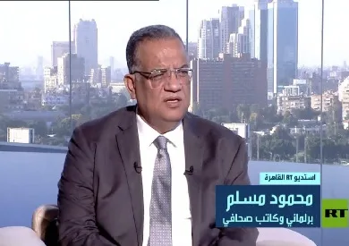محمود مسلم: العالم يستنكر أفعال أمريكا وإسرائيل.. ومصر تسعى لحماية حقوق الفلسطينيين بدلاً من السيطرة على غزة محمود مسلم: العالم يستنكر أفعال أمريكا وإسرائيل.. ومصر تسعى لحماية حقوق الفلسطينيين بدلاً من السيطرة على غزة