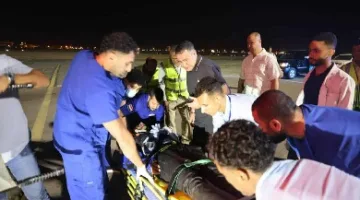 الصحة: 4 وفيات وإجلاء جوي لـ 4 مصابين ونقل 18 آخرين إلى مستشفى الجونة إثر غرق بارجة في خليج السويس