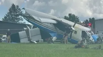 إصابة 15 فرداً نتيجة تحطم طائرة قفز بالمظلات في نيوجيرسي، الولايات المتحدة