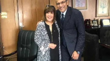 بالصور.. هالة حشيش تقدم التهاني لخالد شبانة بمناسبة توليه رئاسة قنوات النيل المتخصصة