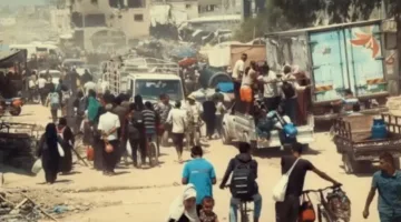 الاحتلال يضطر الفلسطينيين إلى التهجير القسري من مناطق في مدينة خانيونس
