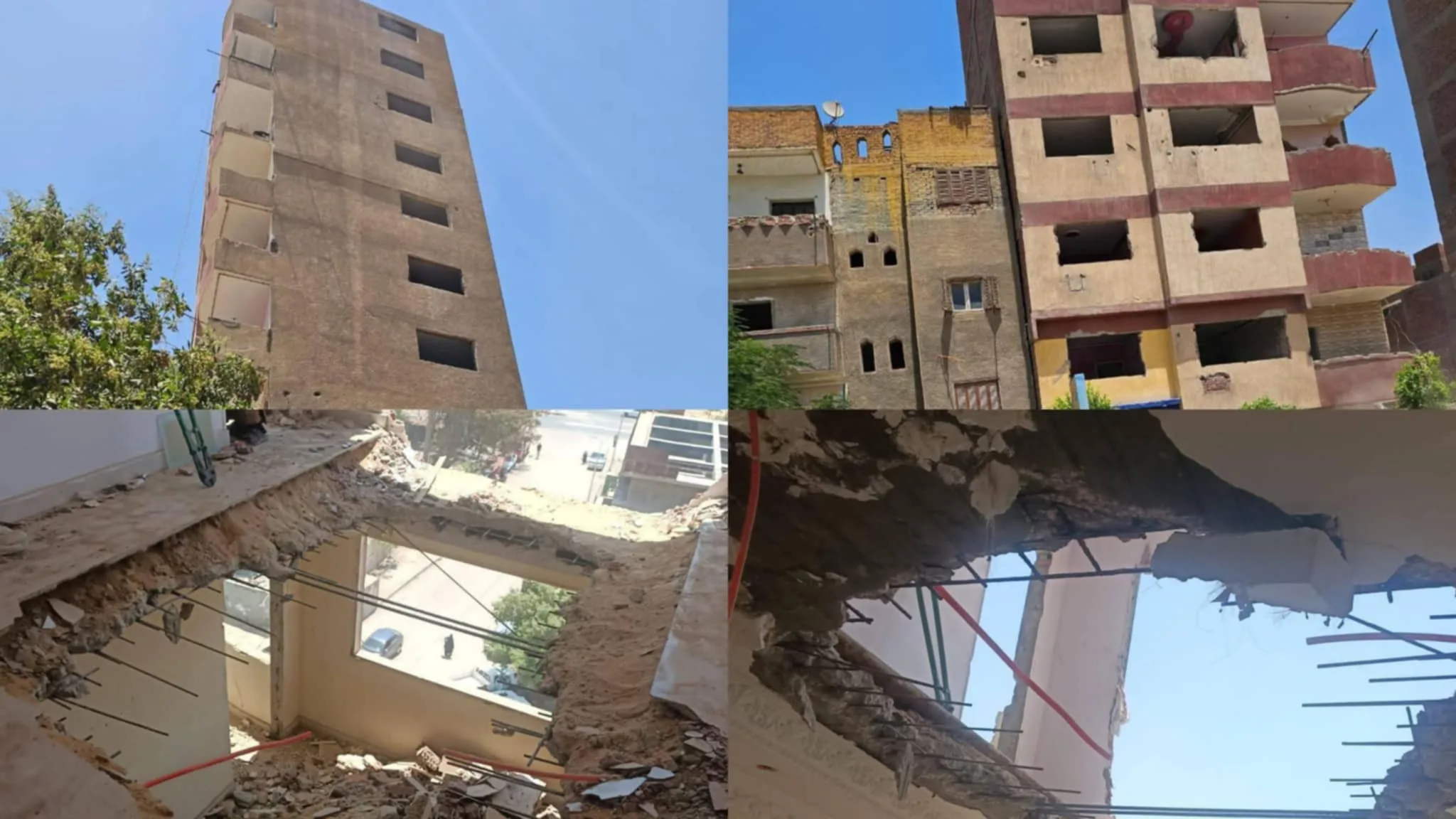 محافظ القاهرة: نواصل رصد المباني المهددة بالسقوط وإزالة مبنى مائل في حي طرة محافظ القاهرة: نواصل رصد المباني المهددة بالسقوط وإزالة مبنى مائل في حي طرة