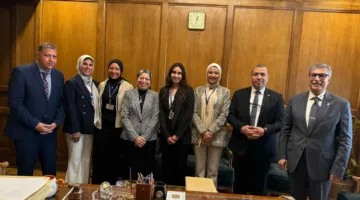 طلاب كلية الحقوق الألمانية يقومون بزيارة تدريبية إلى المحكمة العليا للدستور