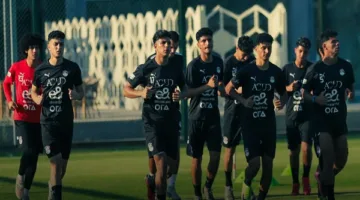 منتخب مصر للشباب يواصل تحضيراته لكأس العالم في تشيلي