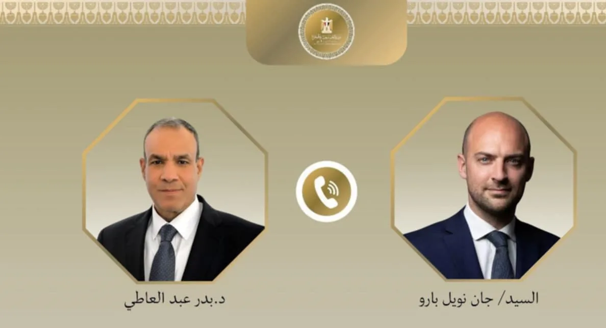 وزير الخارجية يبرز لنظيره الفرنسي أهمية جهود المجتمع الدولي لوقف العدوان الإسرائيلي على غزة والضفة الغربية. وزير الخارجية يبرز لنظيره الفرنسي أهمية جهود المجتمع الدولي لوقف العدوان الإسرائيلي على غزة والضفة الغربية.